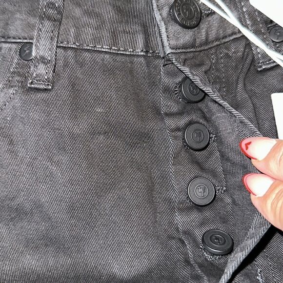 SANDRINE ROSE X FREE PEOPLE BLACK JEANS NWT - Picture 8 of 8